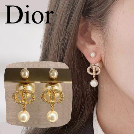 上品♡可愛い【DIOR】 TRIBALES ピアス パール